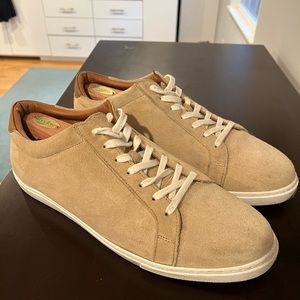Allen Edmonds Courtside Suede Sneakers 12 EEE